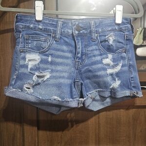 American Eagle Jean Shorts Size 4